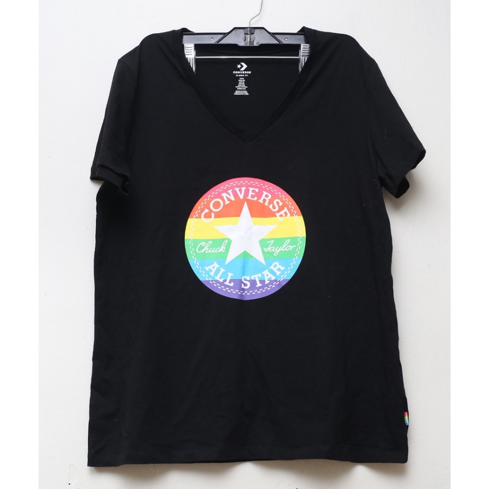 Converse 2019 Pride Collection V-neck Top Size XL